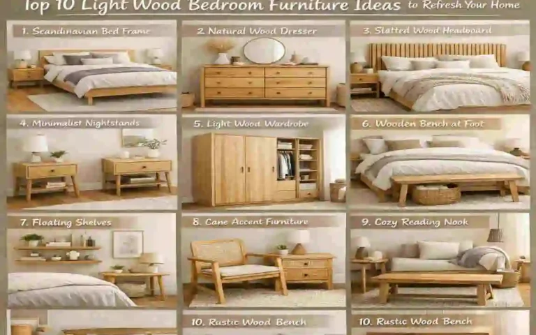 Light Wood Bedroom Furniture