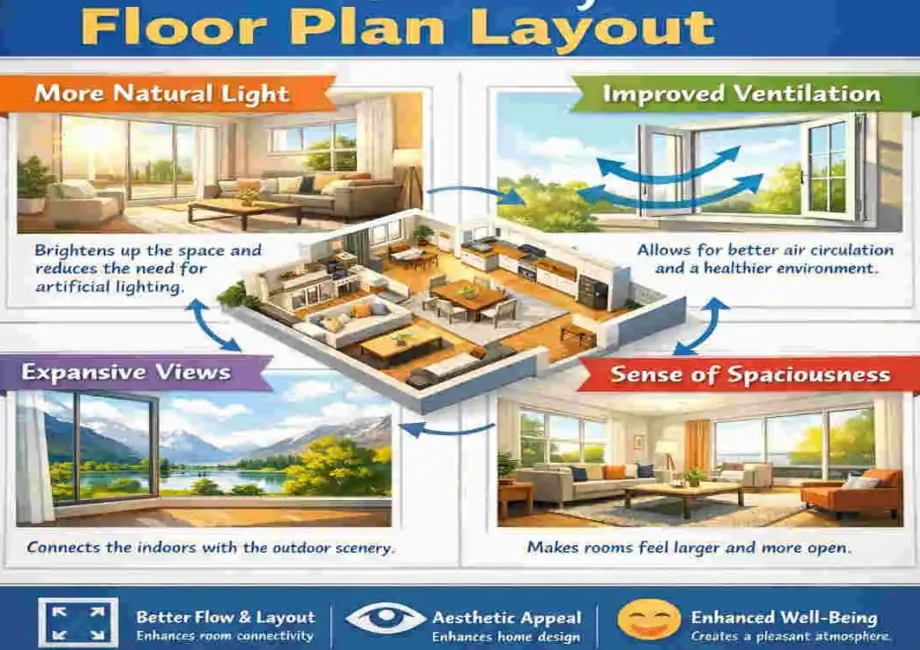 window on floor plan
