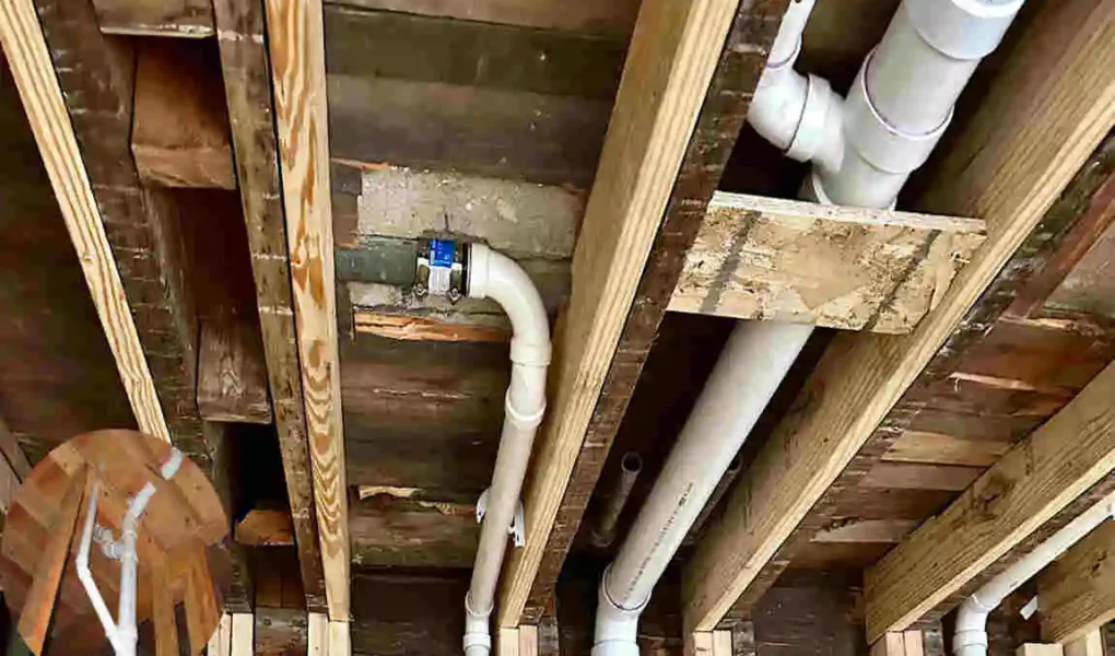 2nd Floor Bathroom Plumbing