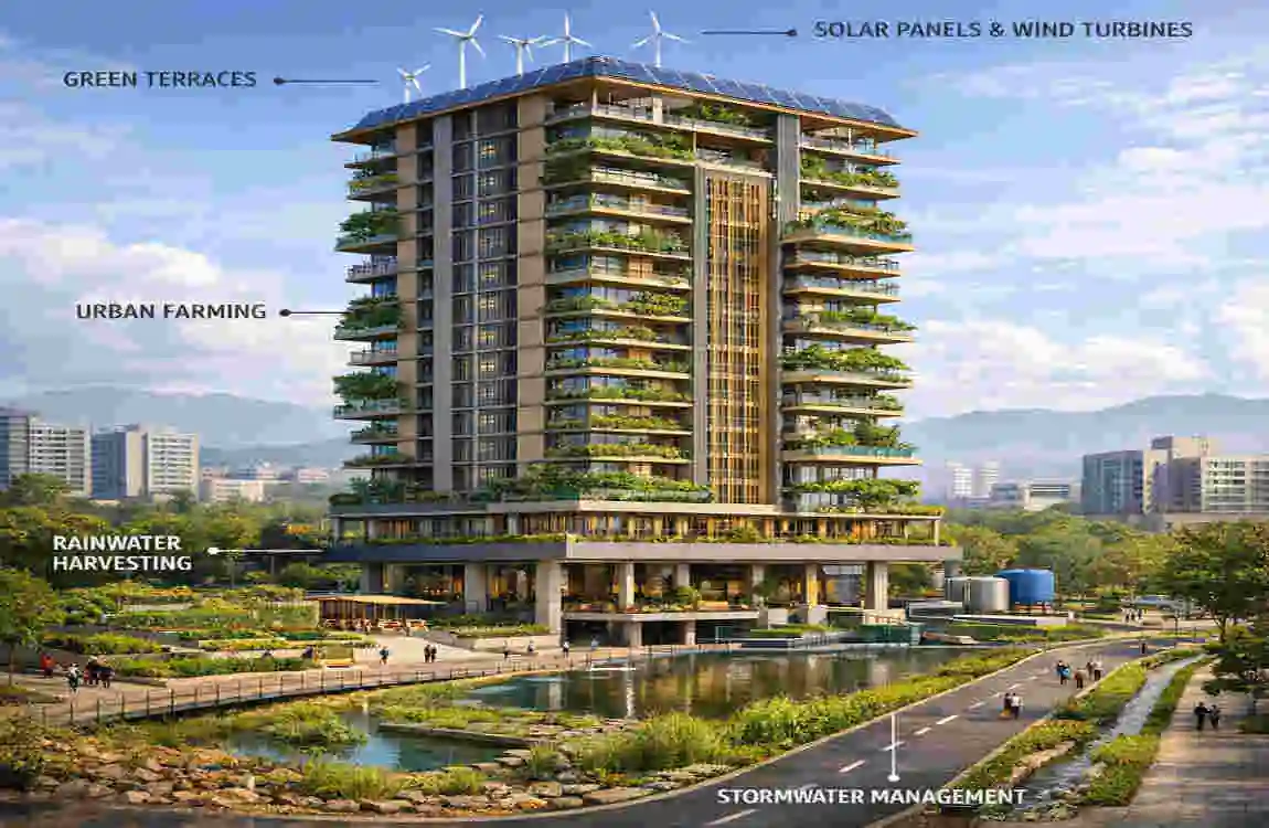 20 Floor Building Height