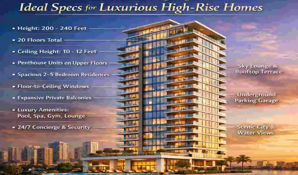 20 Floor Building Height