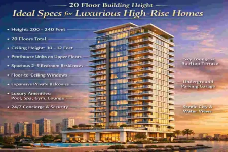 20 Floor Building Height