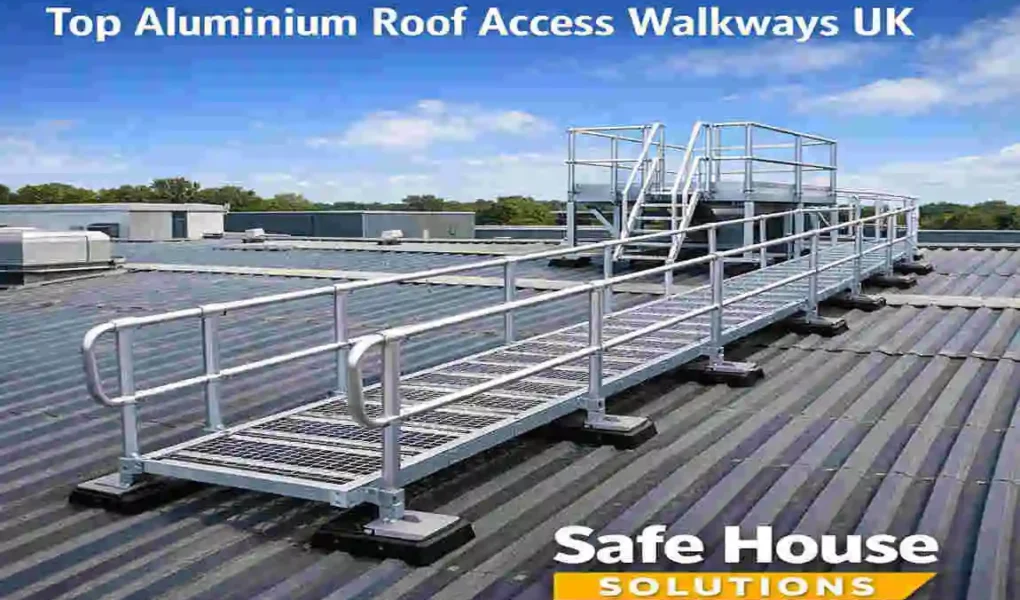 Aluminium Roof Access Walkways UK