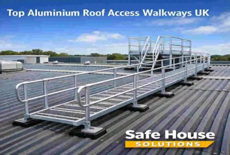 Aluminium Roof Access Walkways UK