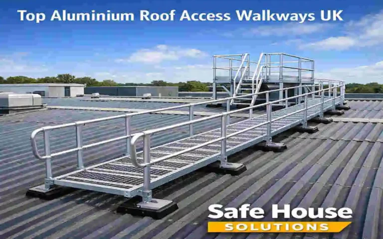 Aluminium Roof Access Walkways UK