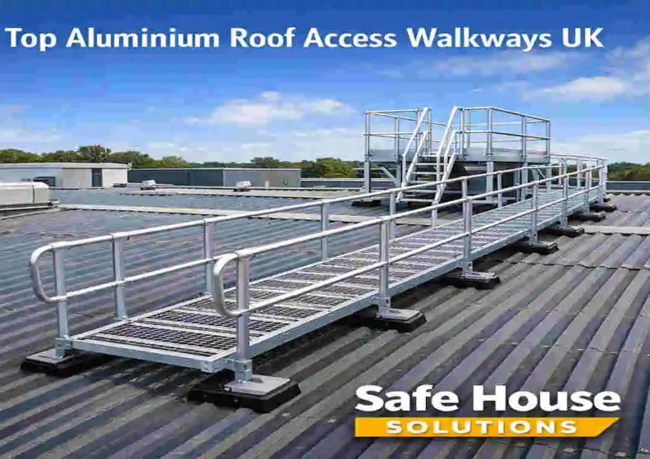 Aluminium Roof Access Walkways UK