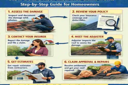 How Does a Roof Insurance Claim Work