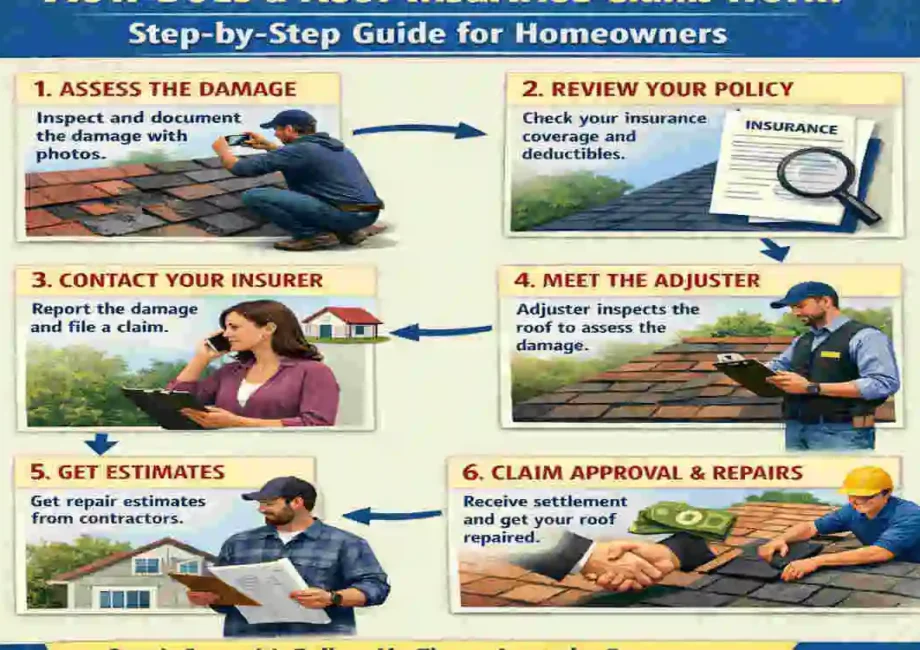 How Does a Roof Insurance Claim Work