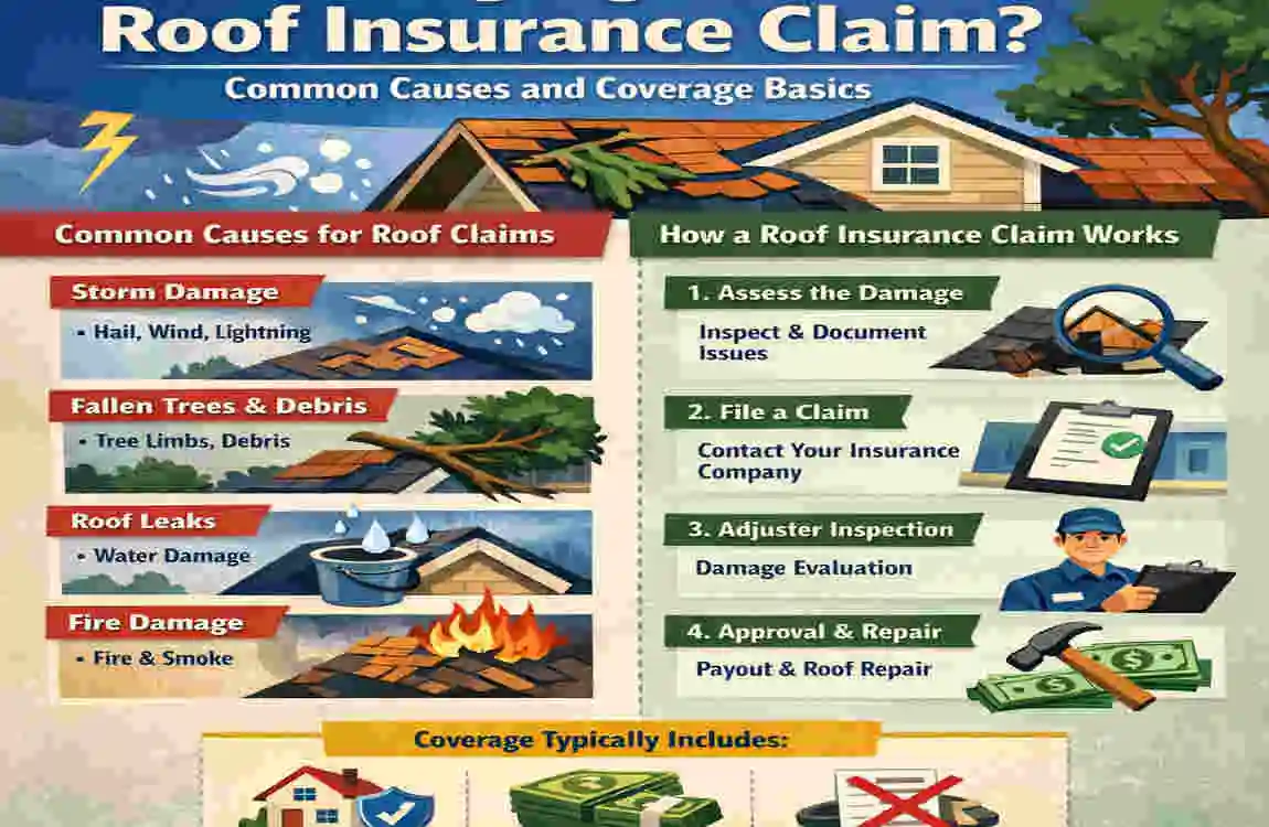 How Does a Roof Insurance Claim Work