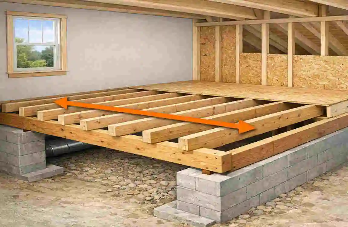 2x12 span for floor joist