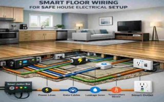 floor wiring at home