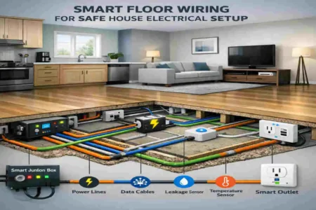 floor wiring at home