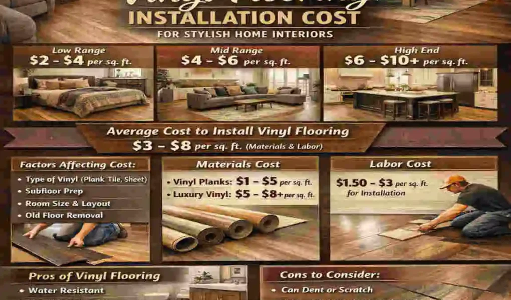 vinyl flooring installation cost