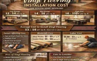 vinyl flooring installation cost