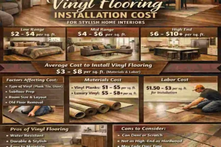 vinyl flooring installation cost