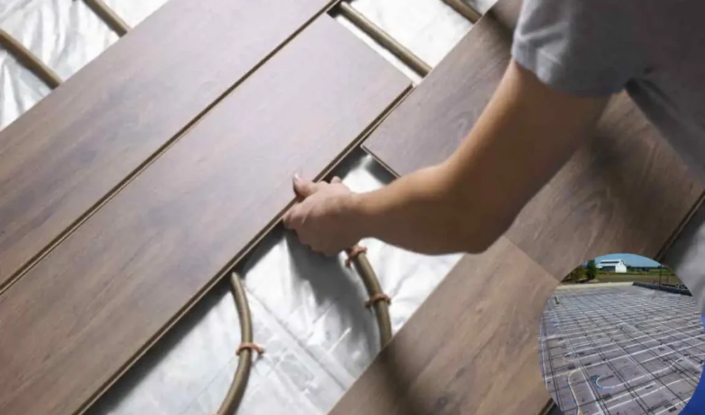 40x60 in-floor heat cost