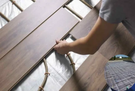 40x60 in-floor heat cost