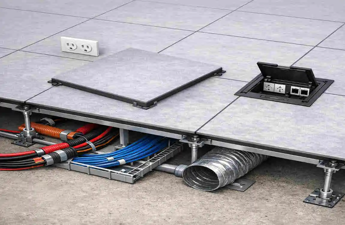 floor wiring at home