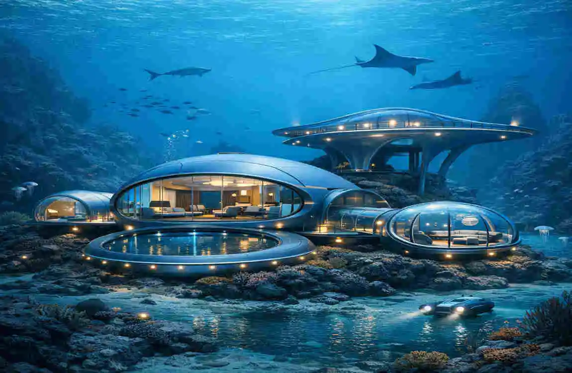 Ocean Floor House Diagram