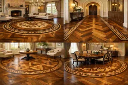 wood floor designs for home