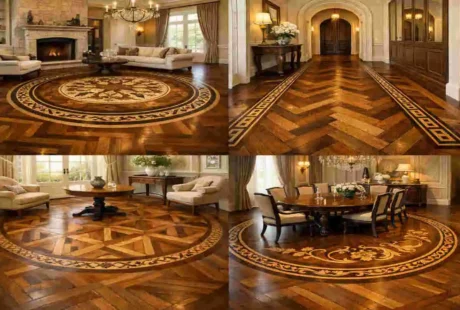 wood floor designs for home