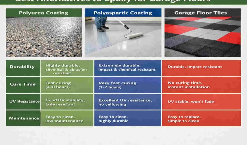 what's better than epoxy for garage floors