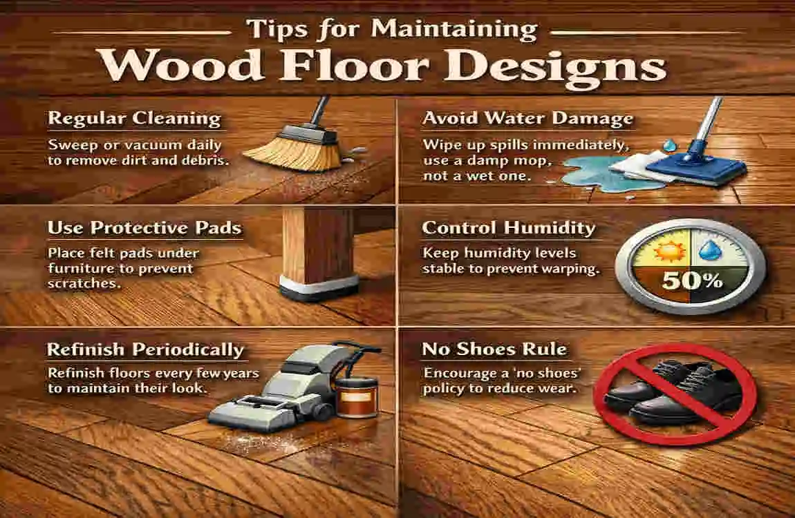 wood floor designs for home