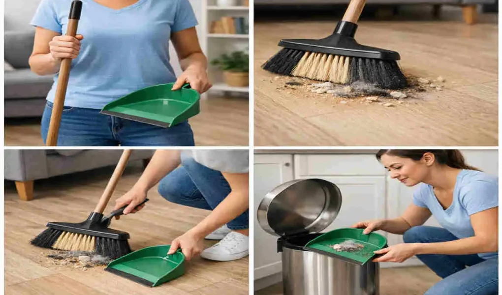sweep the floor