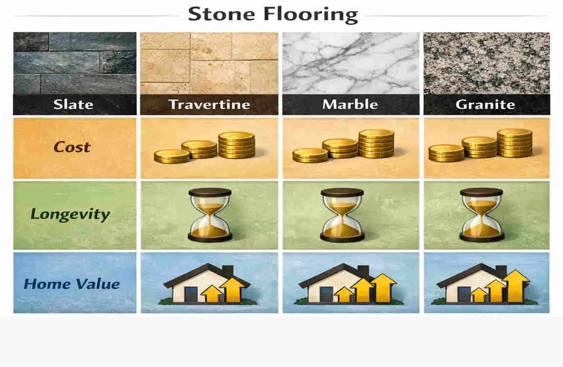 the stone house floor
