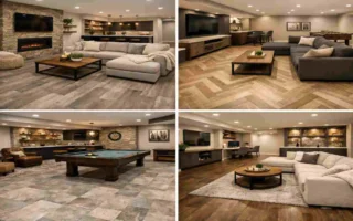 vinyl flooring for basements ideas