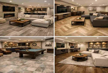 vinyl flooring for basements ideas