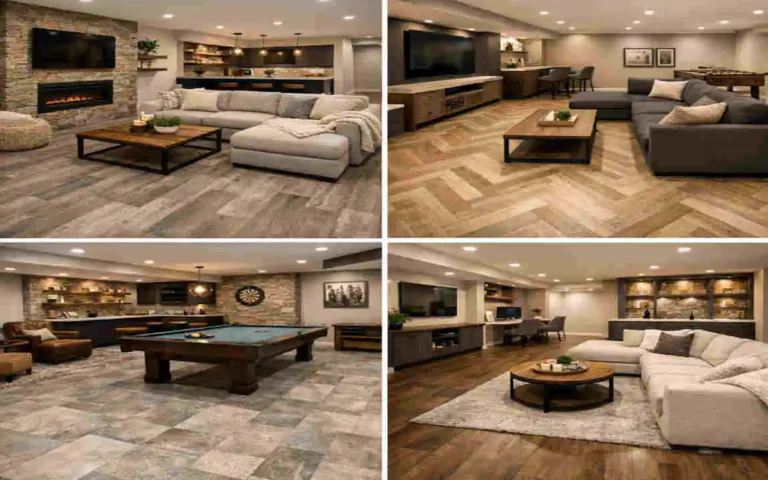 vinyl flooring for basements ideas