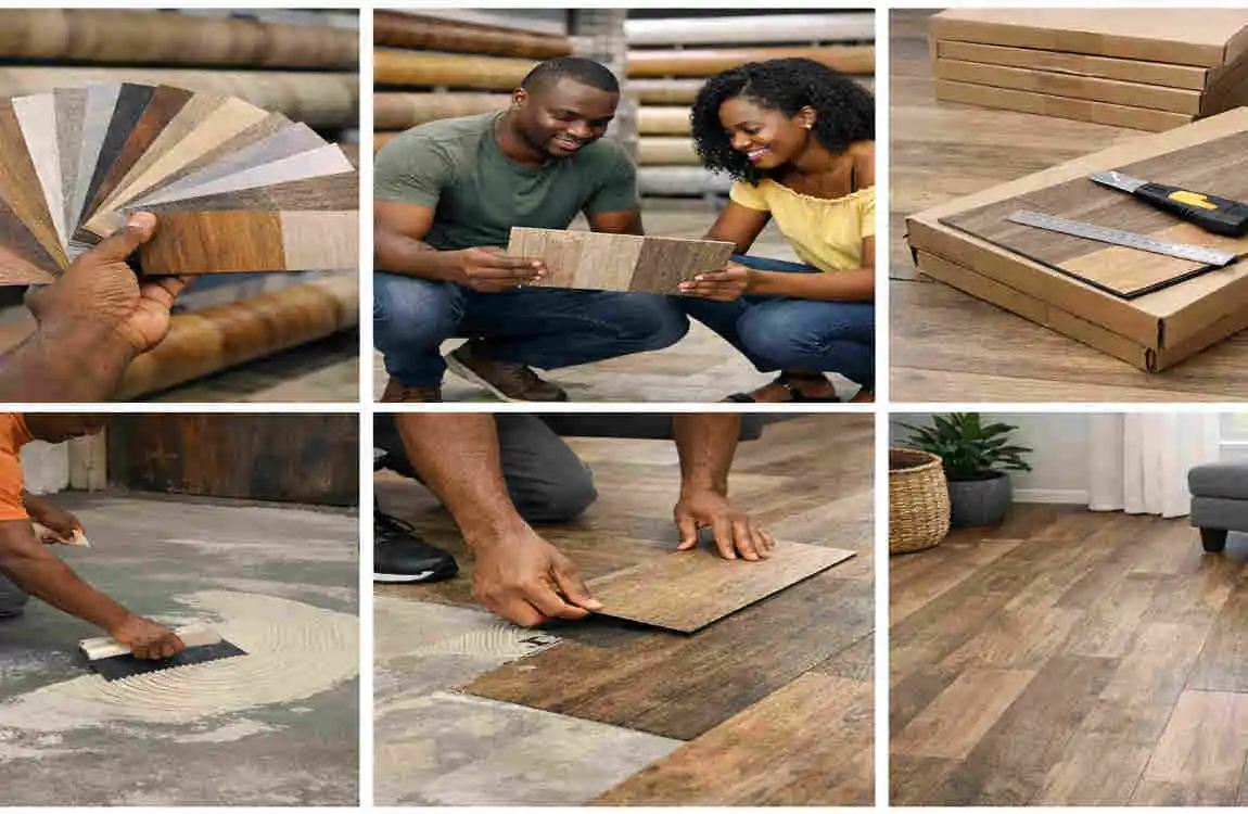 Nigeria Vinyl Floor Tiles