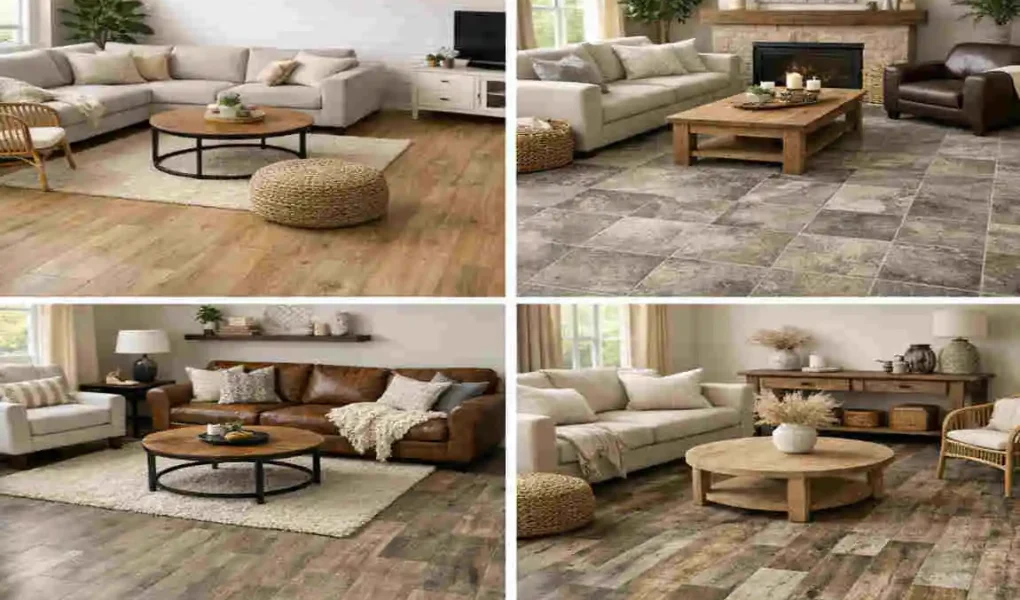 vinyl flooring for living rooms ideas