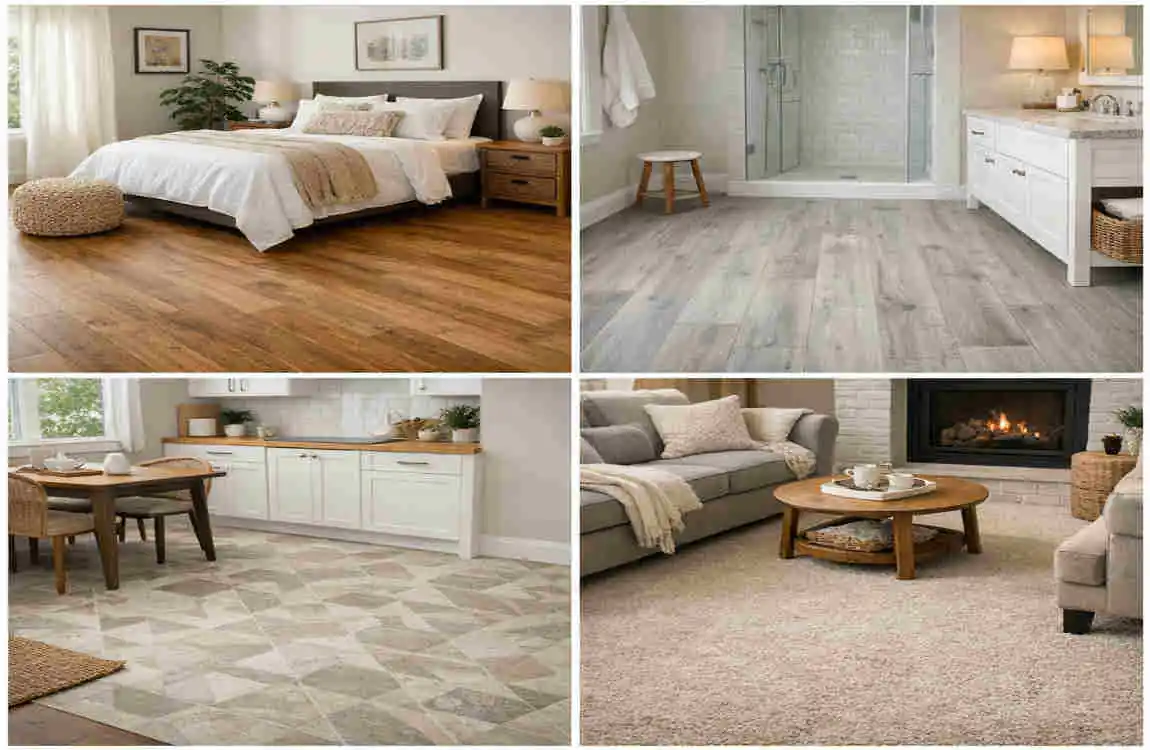 modern guest house flooring ideas
