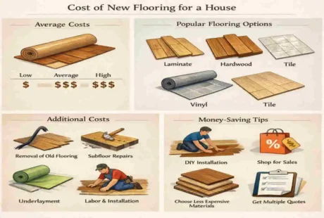 how much does it cost to floor a whole house?