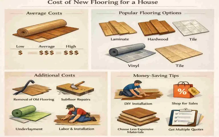 how much does it cost to floor a whole house?