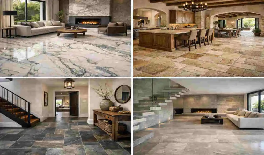 the stone house floor