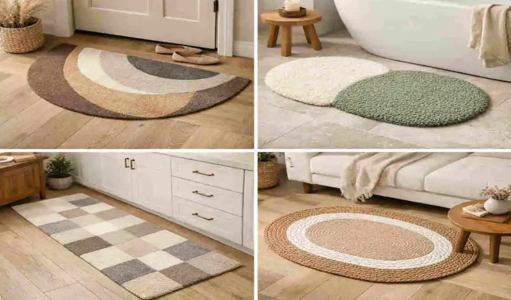 mat on the clean floor ideas
