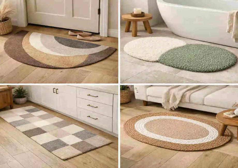 mat on the clean floor ideas