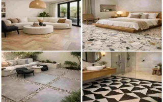 modern guest house flooring ideas