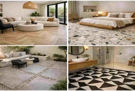 modern guest house flooring ideas