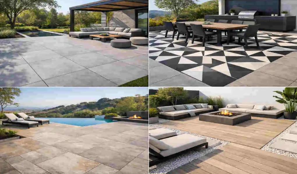 Outdoor Floor Tiles Design