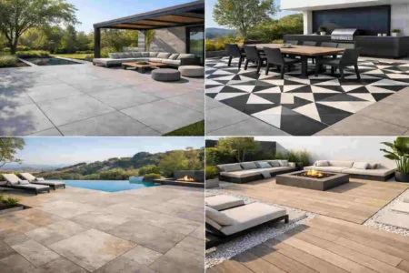 Outdoor Floor Tiles Design