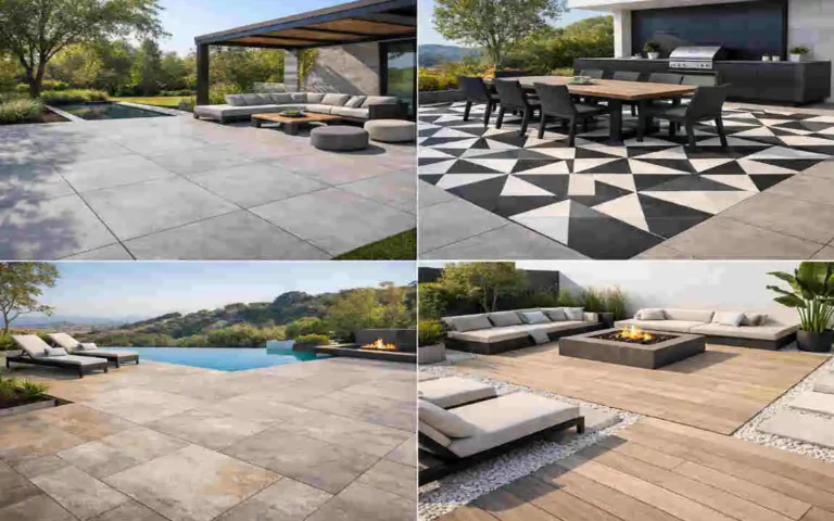 Outdoor Floor Tiles Design