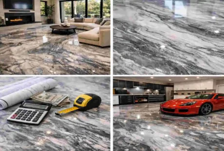 how much does marble epoxy floor cost