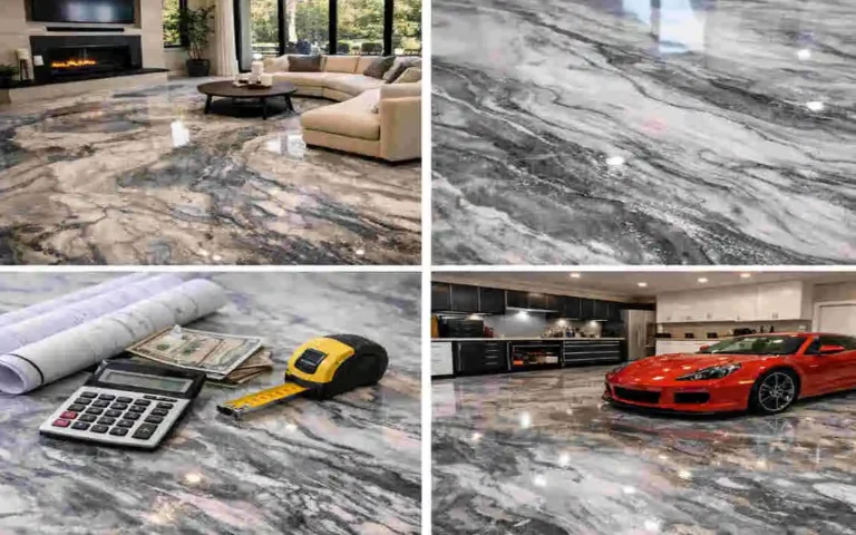 how much does marble epoxy floor cost