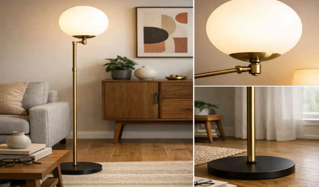 sphere & stem floor lamp review