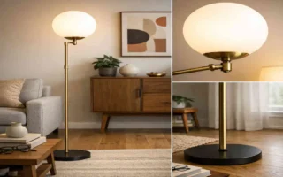 sphere & stem floor lamp review