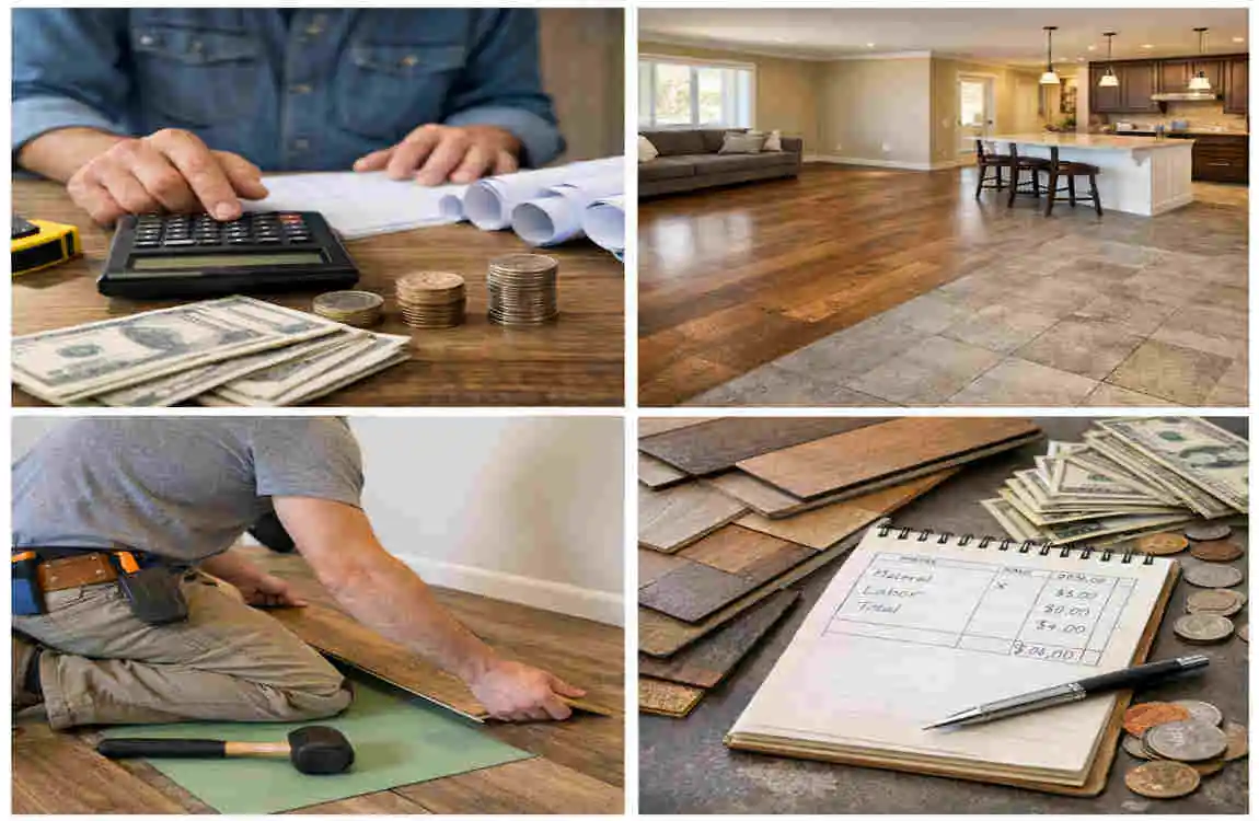 how much does it cost to floor a whole house?